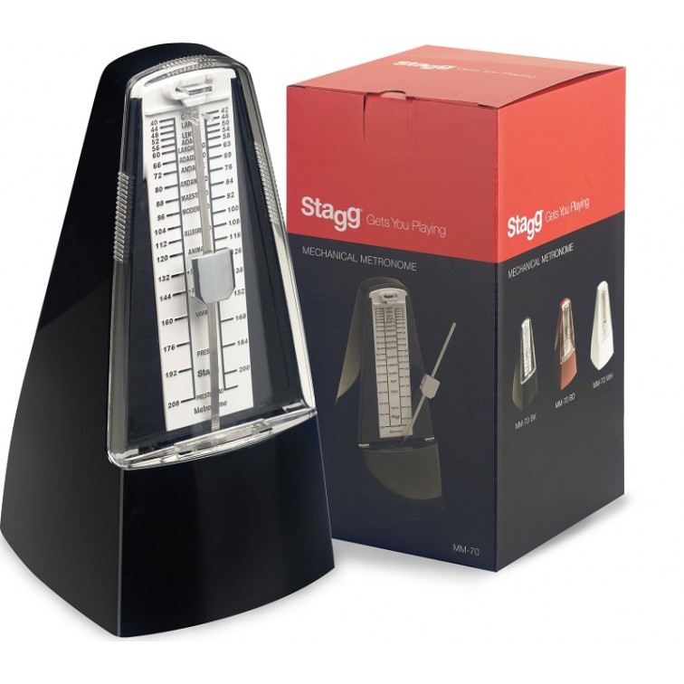 Механичен метроном STAGG MM-70-BK